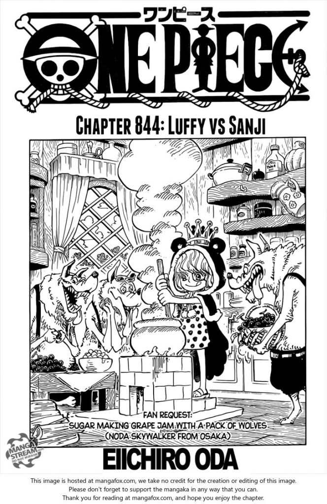 One Piece Chapter 844 Progoddess